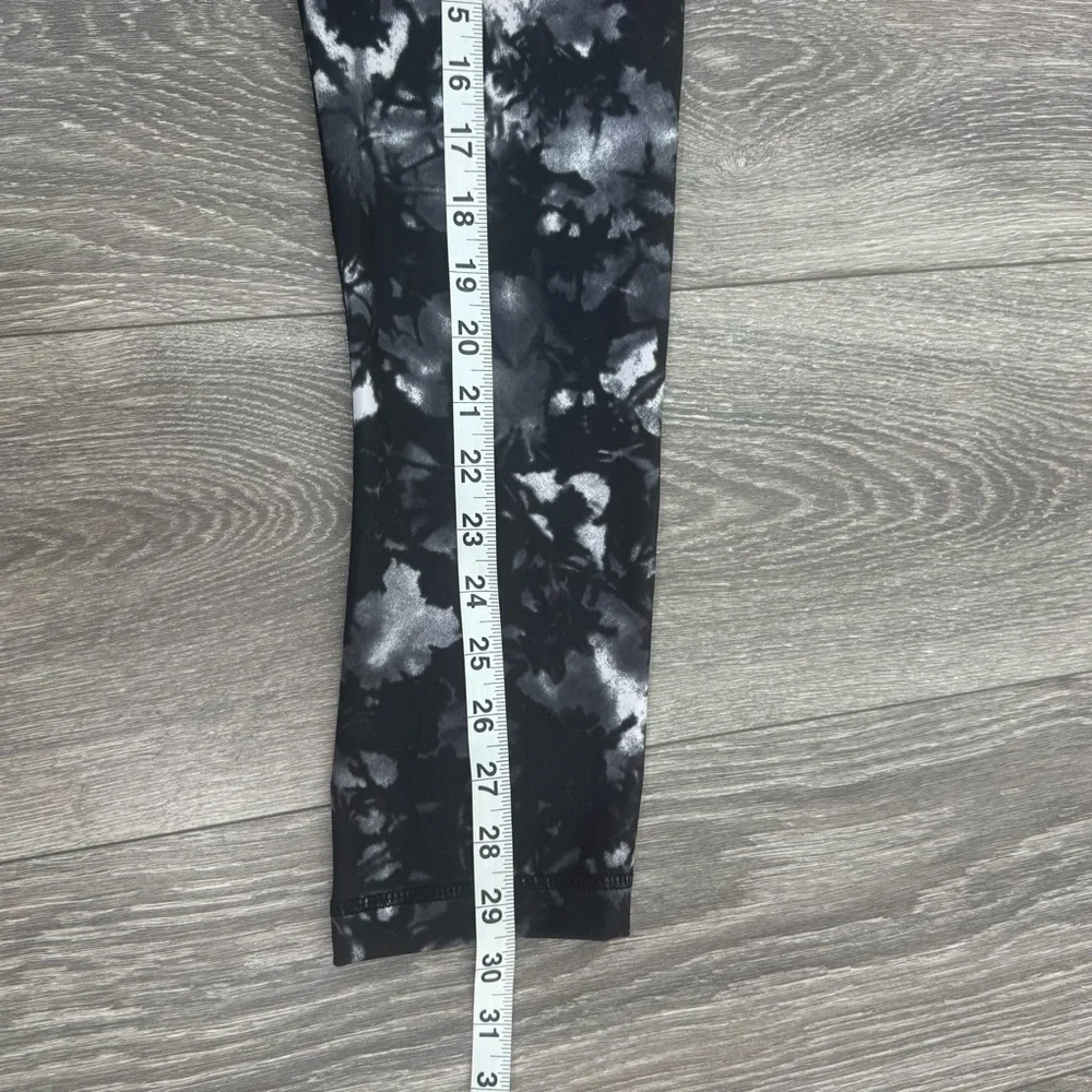 Lululemon Wunder Under Crop Hi-Rise Dusk Tie Dye Leggings Size 4